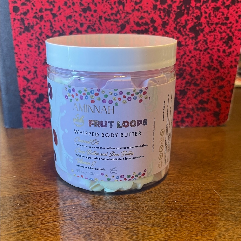 Aminnah Fruit Loops Whipped Body Butter - Colorful